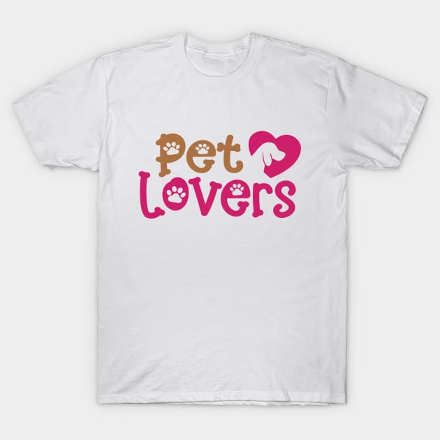 Pet Lovers T-Shirt by koolteas